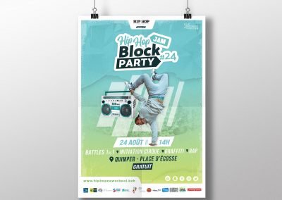 HHNS Affiche Block Party