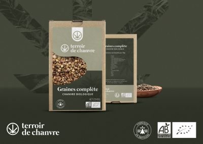 Packaging Terroir de chanvre